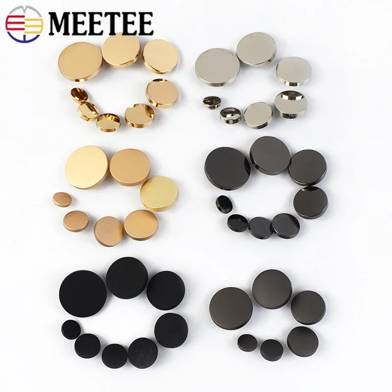 10 Bottoni Metallo Con Testa Di Leone Incisa, Colore Silver, 23 Mm. Bottoni Con Gambo Per Cappotti, Giacche E Progetti Fai-da-te.