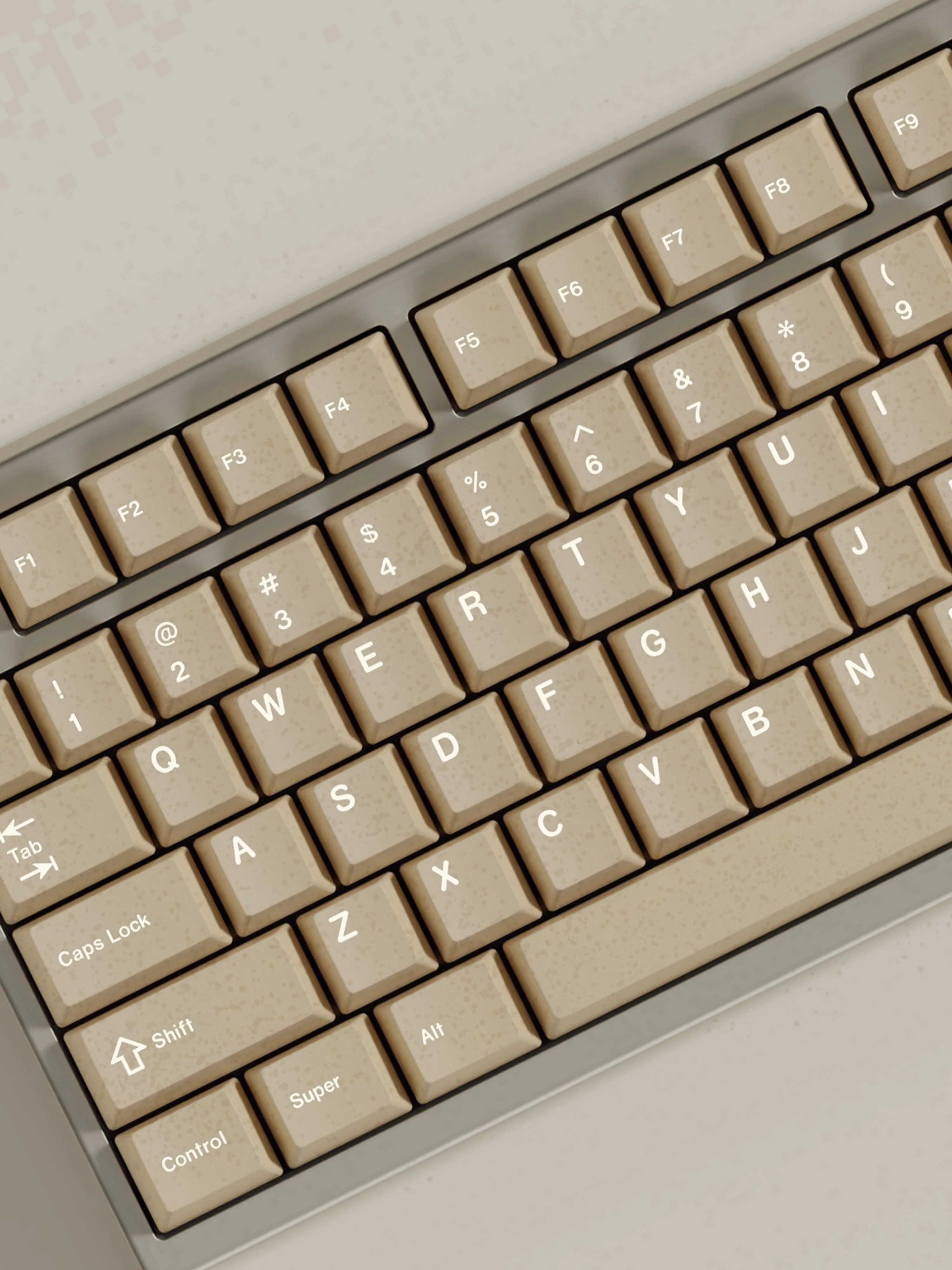 Perfil cereja, Sublimação de tintura para interruptor MX, Double B Split Keybar