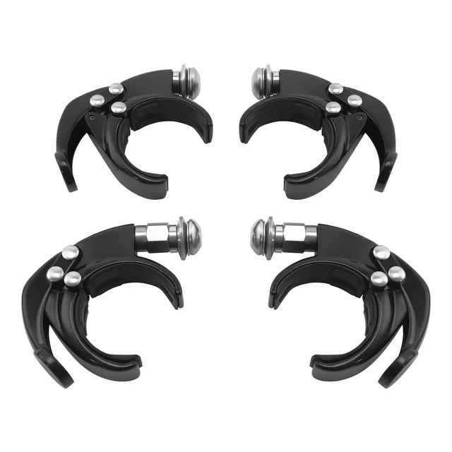 54mm 56mm Quick Release Windshield Clamp For Harley FAT BOB 2018-2024 LOW RIDER ST 2022-2024 1