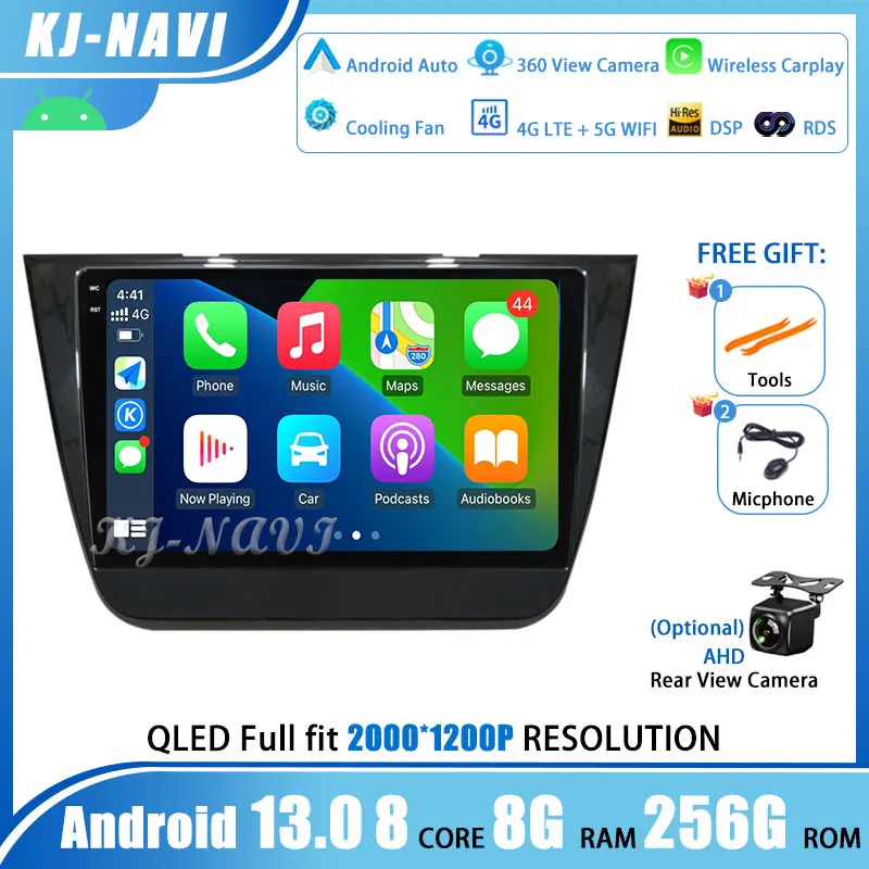 

9'' Android 13 Car Radio Carplay for MG ZS 2014 - 2017 GPS Navi Video Player Multimedia Narigation Stereo AUTO DSP 2 DIN No DVD