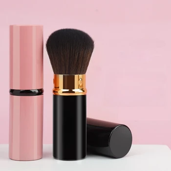 1 Pcs Retractable Makeup Brushes Powder Foundation Blending Blush Brush Make Up Cosmetics Brushes Female Make Up Brush 1
