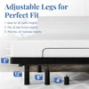 Adjustable Bed Frame Split King Size with Remote & Massage  Syncable Electric Beds Bases Zero Gravity Dual 5