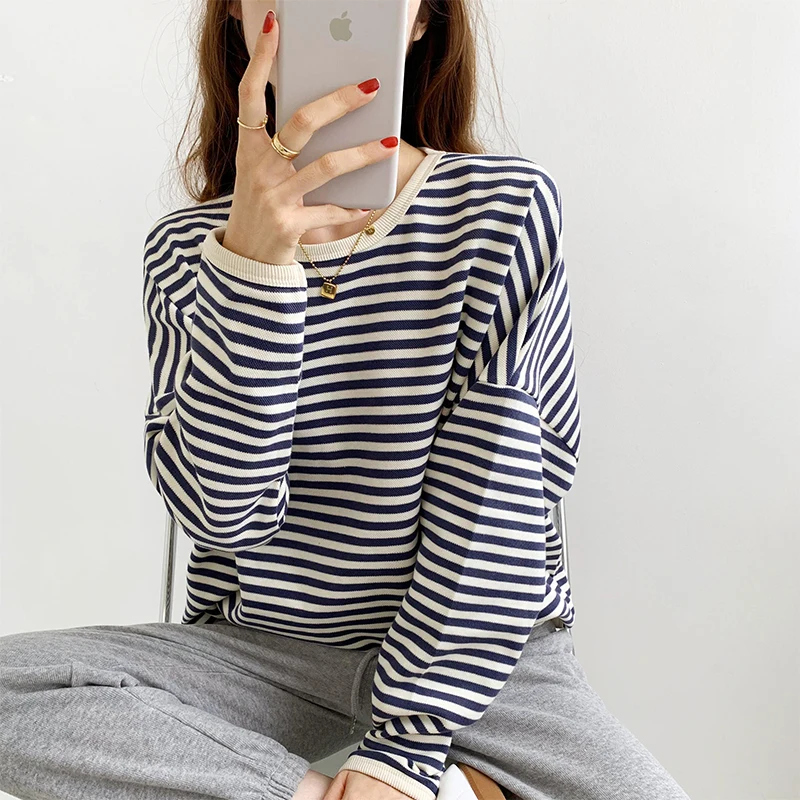 

2023 Brand New O-neck Long Sleeve Loose Oversized Sweatshirt Spring Autumn Casual Coat Women Hoodies Streetwear Outfit T-shirt