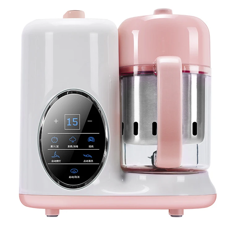 Digital Touch Screen Steamer/Sterilization Toddle Baby Food Maker, Machine For Food Baby Processor 3