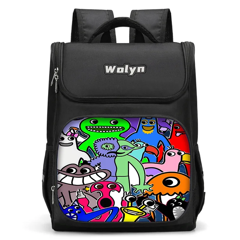 thumbnail image 1 of Mochila grande para niños Garten of BanBan, mochila escolar para niños y niñas, mochila de viaje duradera y con múltiples compartimentos para hombres y mujeres, 1 of 5