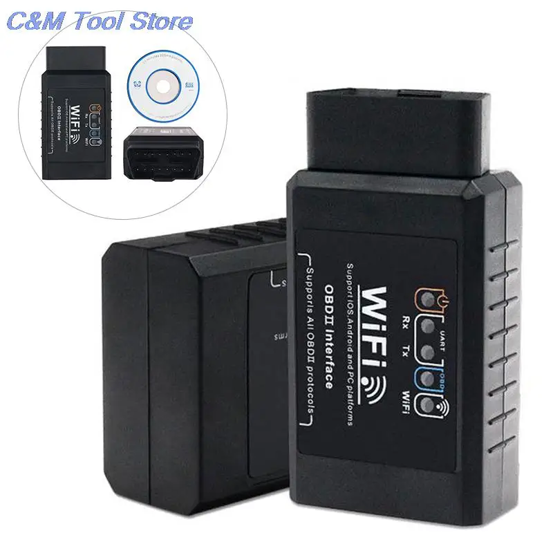 

2021 New ELM327 wifi OBDII detector elm 327 OBD2 diagnostic scanner