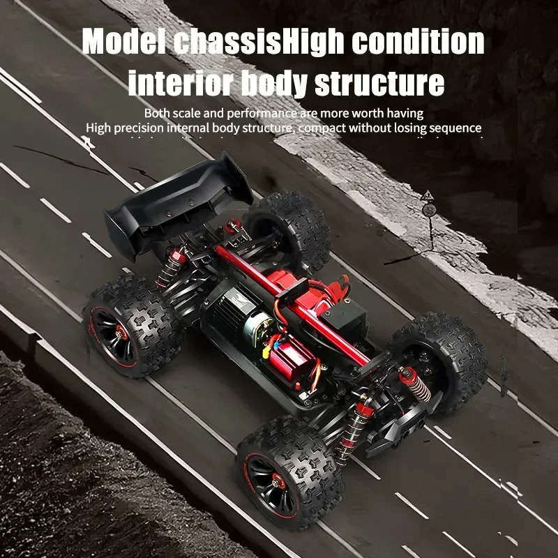 Voiture RC 85KM/H 9522PRO 2 Batteries - Tout Terrain