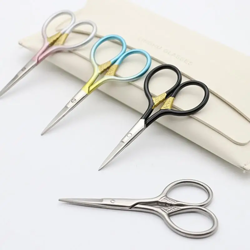 Sewing Scissors Stainless Steel Sewing Needlework Scissors Household Embroidery Thread Shears Cutter