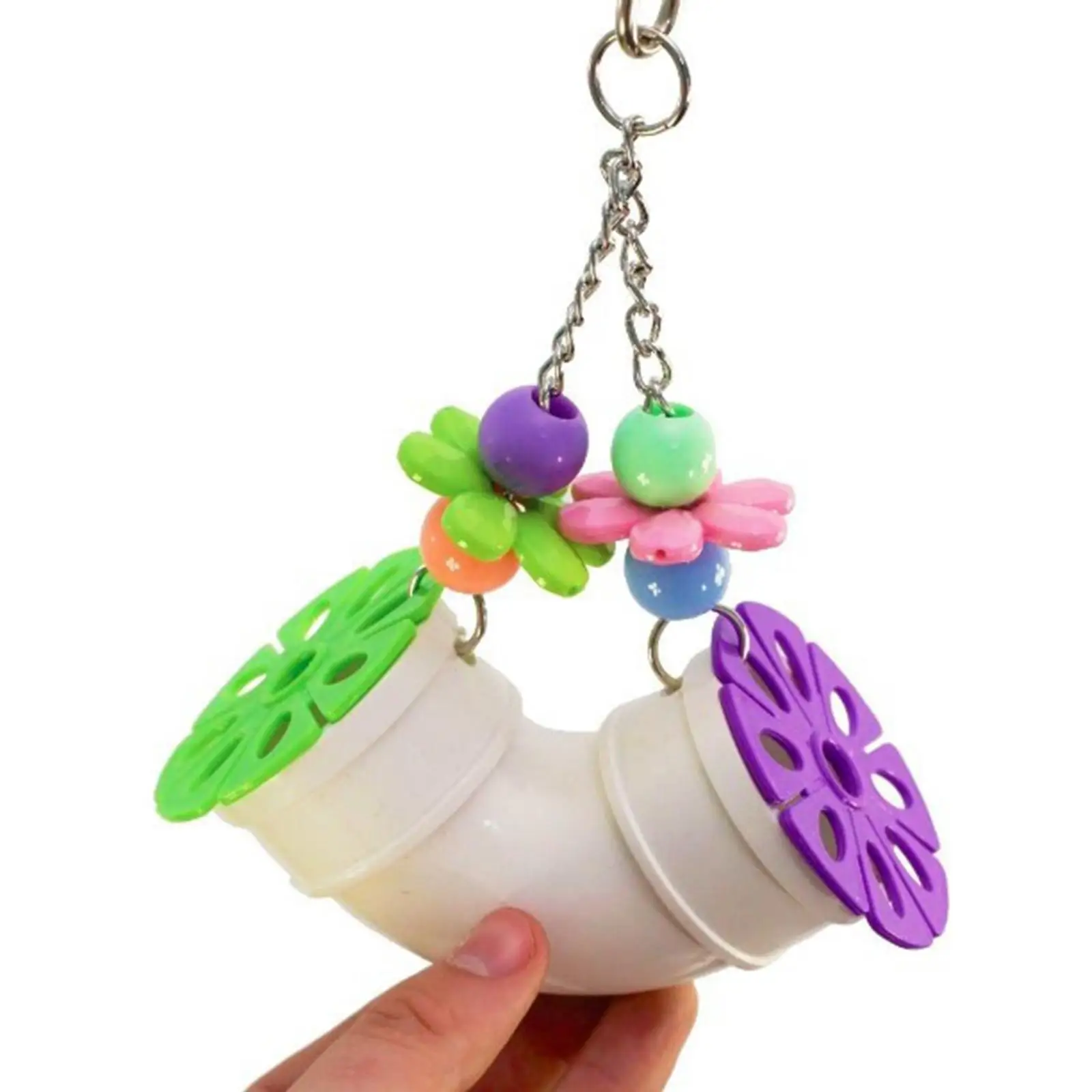 Pet Bird Toys Pipeline Cage Toy Cage Hanging Accessory Hanging Toys for Parakeets Cockatoos Lovebird Budgies Parrot Gift