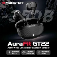 Monster TWS True Wireless Bluetooth Earbuds Game ANC Headphones ENC Noise Cancelling HiFi Sound Earphones Sport Headset With Mic