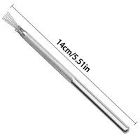 7-pin Nail Liner Nail Art Tools, Stripe Lines Nail Art Pens Bendable Pins Ultra-thin Line Nail Brush Spider Gel Nail Art Line 2