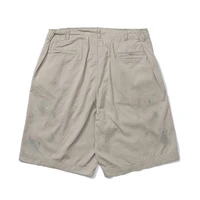 BOWWOW Simple Fashion Splash-ink Casual Sweatpants High Street Scene Japan Style Pure Cotton Summer Men Shorts 2