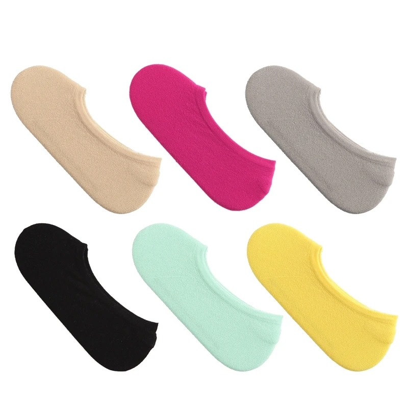 

Non-slip Low Cut Socks Slippers Fashion Thin Mesh Solid Color Ankle Boat Socks