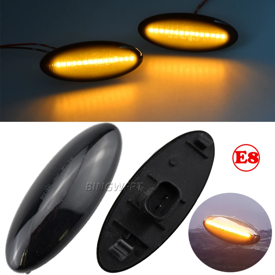 Clignotant Latéral Séquentiel LED Pour Toyota Yaris, RAV4, Auris, Corolla 2005-2010 - Étanche, Plug And Play