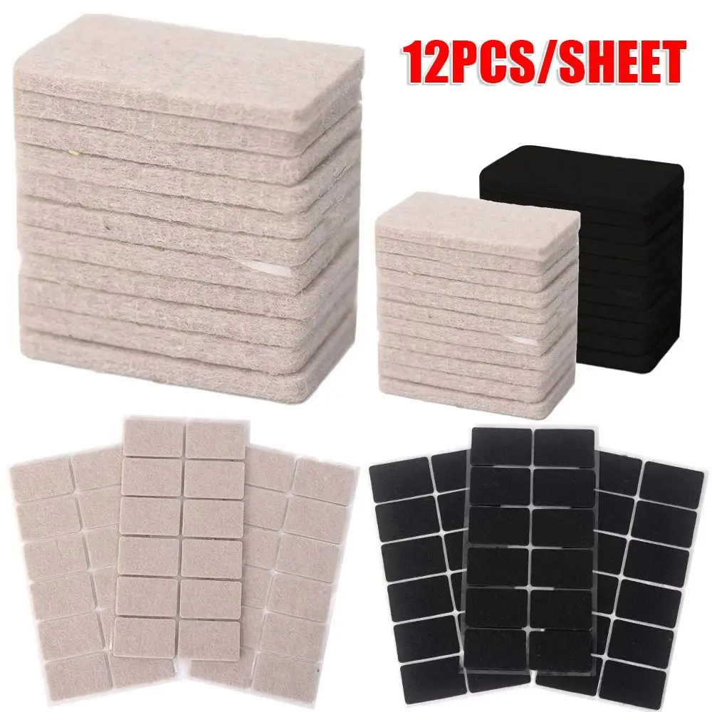 Felt Furniture Leg Pads Self Adhesive Floor Protectors