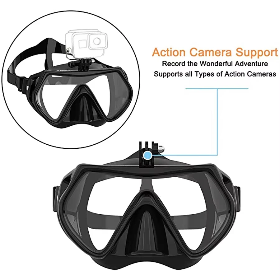 Scuba Diving Ventilator System, with Mask Mount, Diving Equipment Diving Floatin