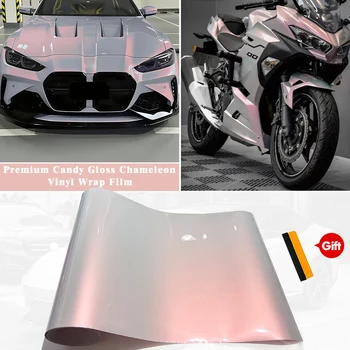 Adesivi per Auto in Vinile, Pellicola Grigio-Rosa, Decorazione Carrozzeria, Adesivi Impermeabili per Auto BMW Audi Benz e Accessori