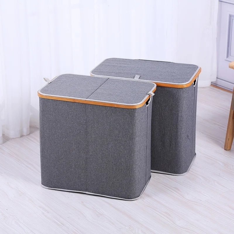 Double Laundry Hamper Lid Removable Liners Rectangular Laundry Hamper Lid Laundry Aliexpress