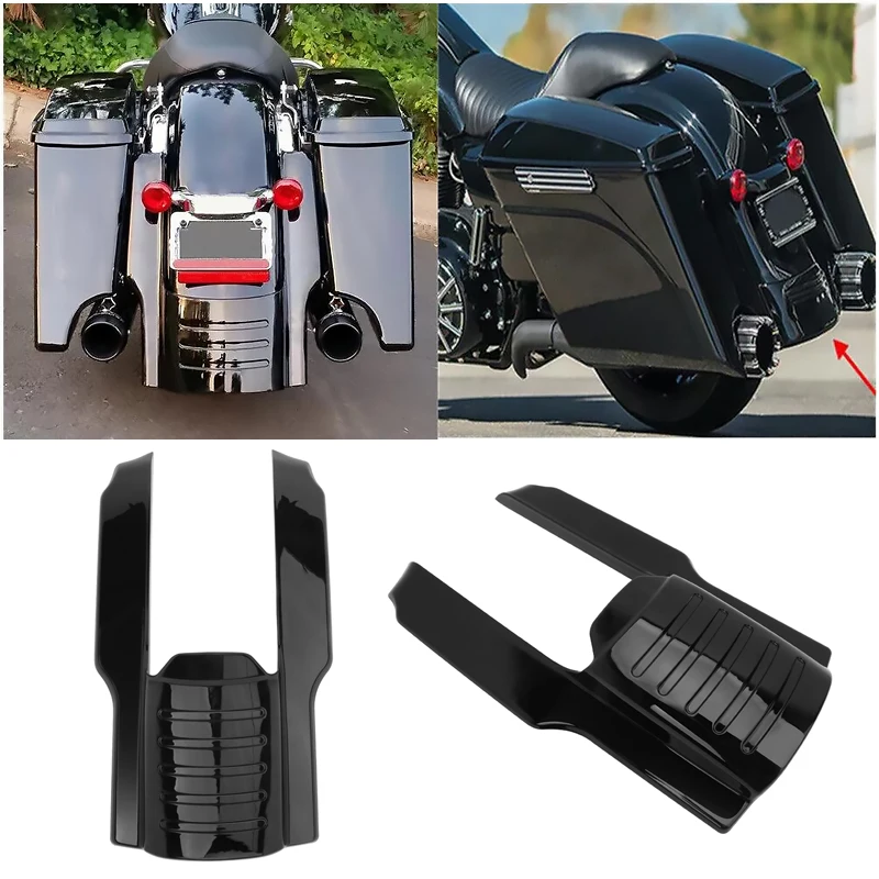 

Черный мотоциклетный задний брызговик 9 дюймов для Harley Touring Road King Electra Street Glide 1996-2008, Натяжной чехол