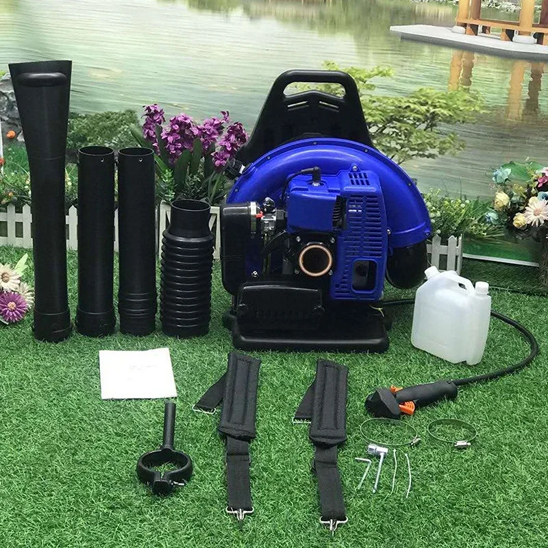 EB650 Leaf Blower Dust Removal Fire Extinguishing Winter Snow Blowing Machine High Power Backpack Gasoline Air Blower 63.3CC 3