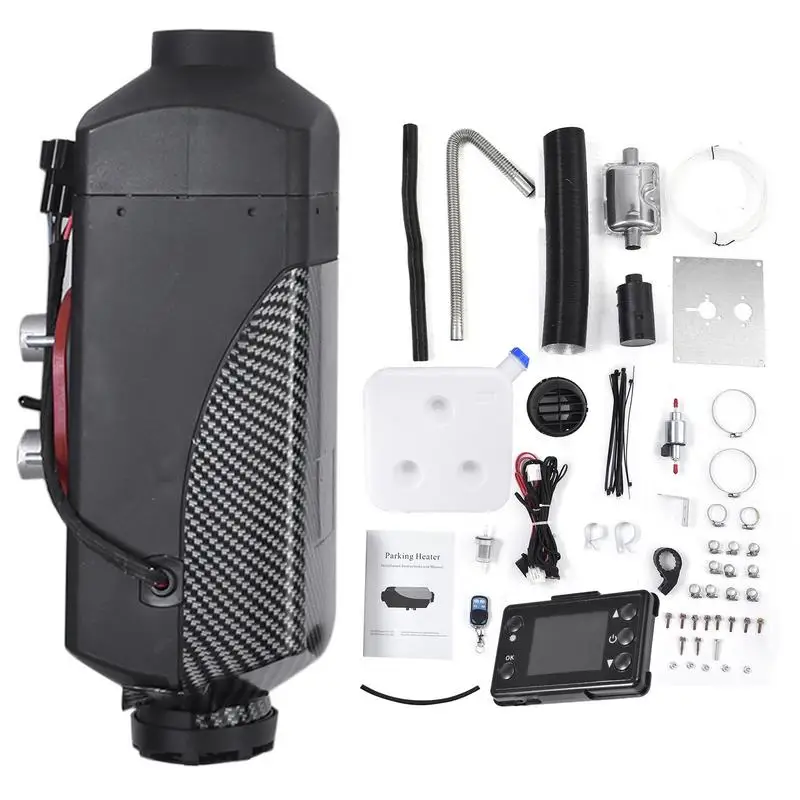 

Car Air Heater 5KW 12V/24V Compact Automatic Fuel Heater Parking Fuel Heater with a smart LCD display and remote control