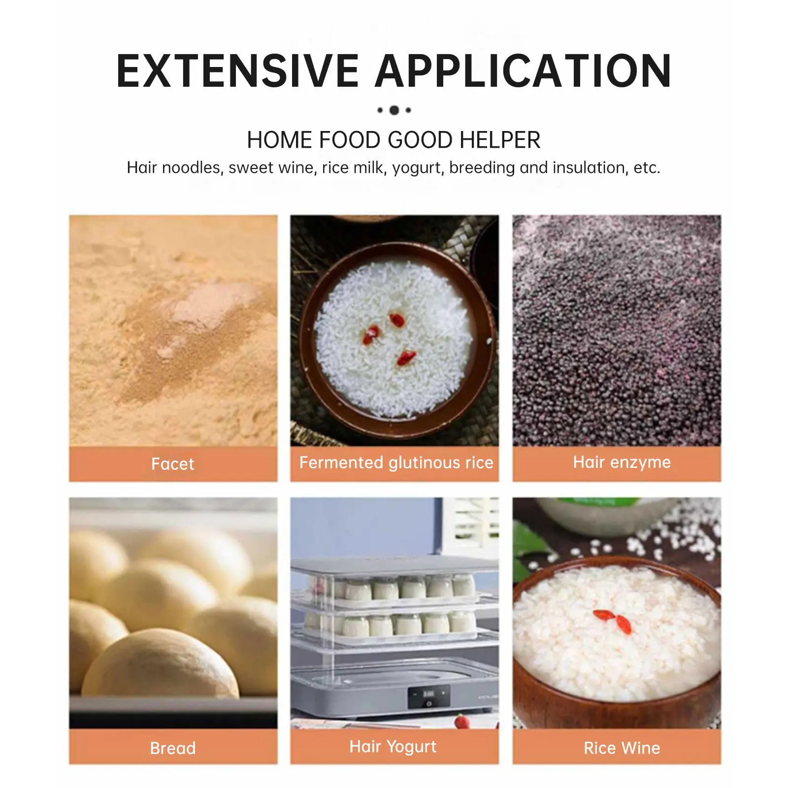 Bread Baking Tools Dough Proofer with Precise Temperature Control Proofing Box for Baking Bread Making