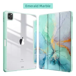 Premium Protective Cover for Tablets - Sleek and Durable Design (Emerald Marble)