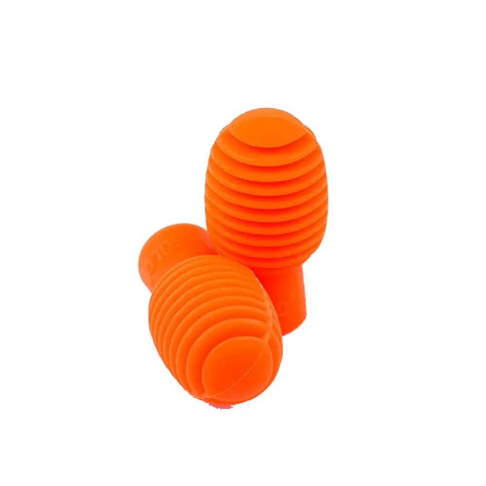 2Pcs Silicone Drumstick Practice Tips Silent Mute Percussion Accessories Tips Damper Drumstick Mute Damper