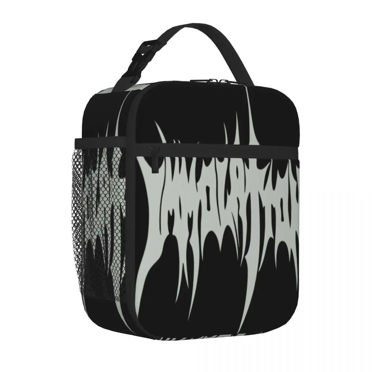 Verbranding Death Metal Verstikking Lunch Tote Lunchbox Thermische Zakken Geïsoleerde Lunchbox