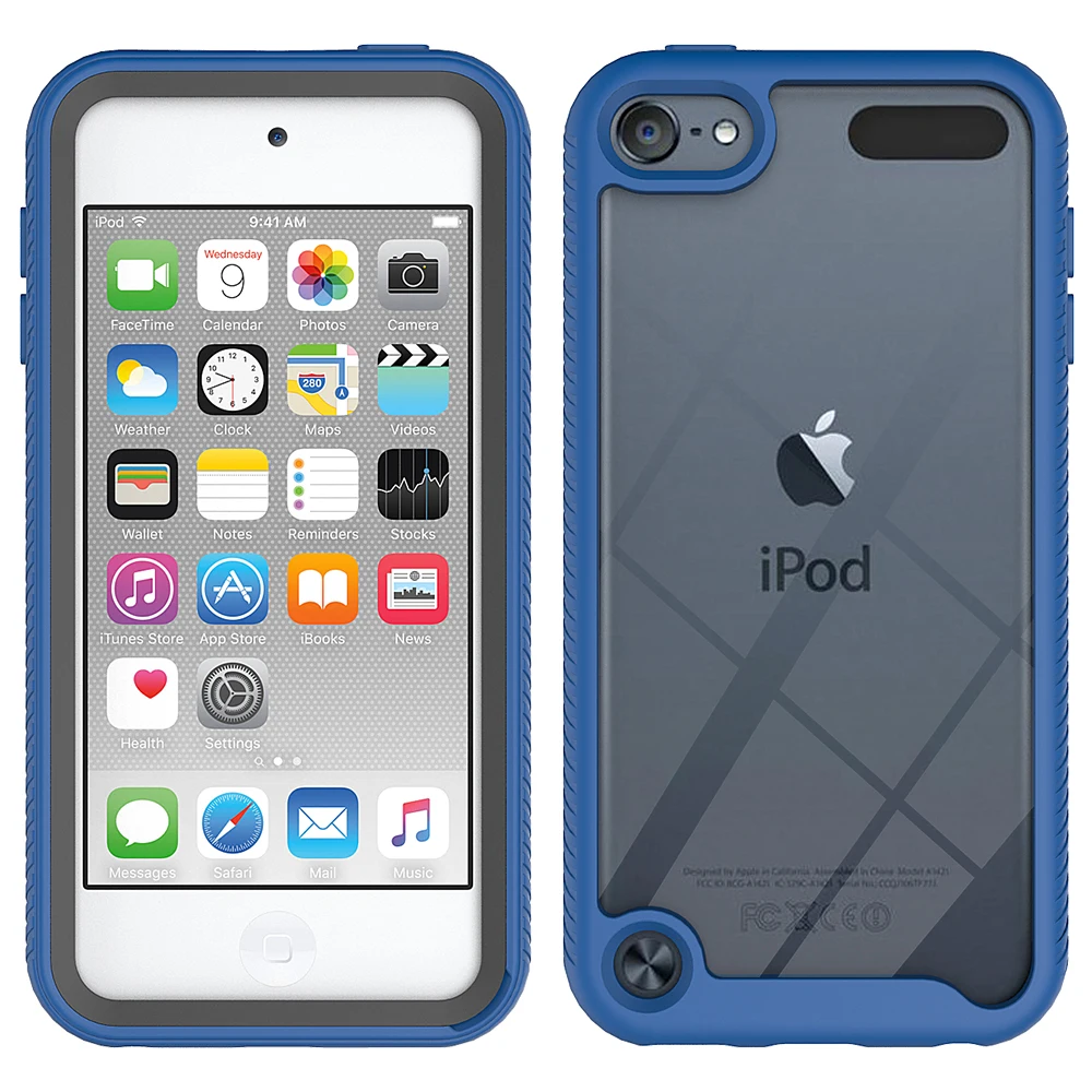 Custodia Per Telefono Antiurto Ibrida 2 In 1 Per Ipod Touch 5 Cover Anti-Caduta Per Ipod Touch 6 Ipod Touch 7