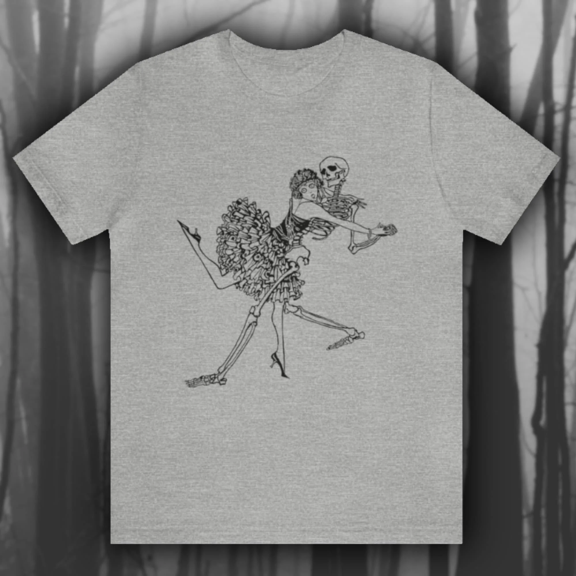 Dancing With Death Memento Mori Shirt Danse Macabre T-Shirt