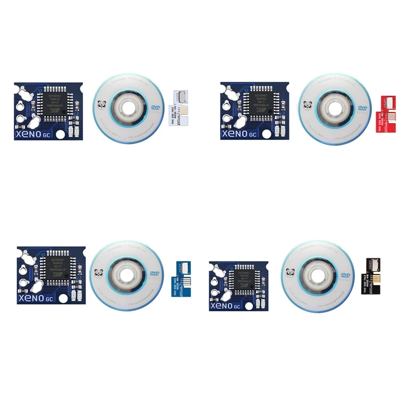 SD2SP2 Adapter Replacement Micro-SD Card Reader + Mini Disc DVD +Xeno GC Chip For Nintendo Gamecube |