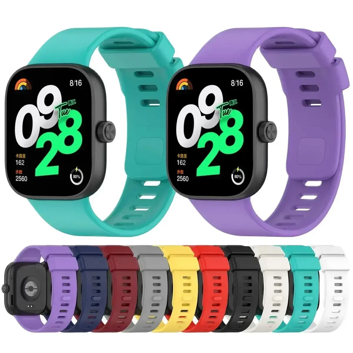 Original Silikonarmband für Redmi Watch 4 Smartwatch Armband für Redmi Watch 4 Armbanduhr Sportzubehör – Detail 3