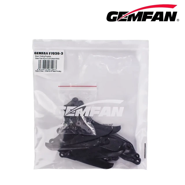 4Pairs (4CW+4CCW) Gemfan F7036 7inch Folding Propeller 2-Blade / 3-Blade Glass Fiber Nylon for FPV 7inch Long Range Drones 3