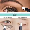 DUcare professional tweezers for eyebrows lash twizzer Stainless Steel Eyelash Extension Classic Slant 3pc Hair removal tweezers 2