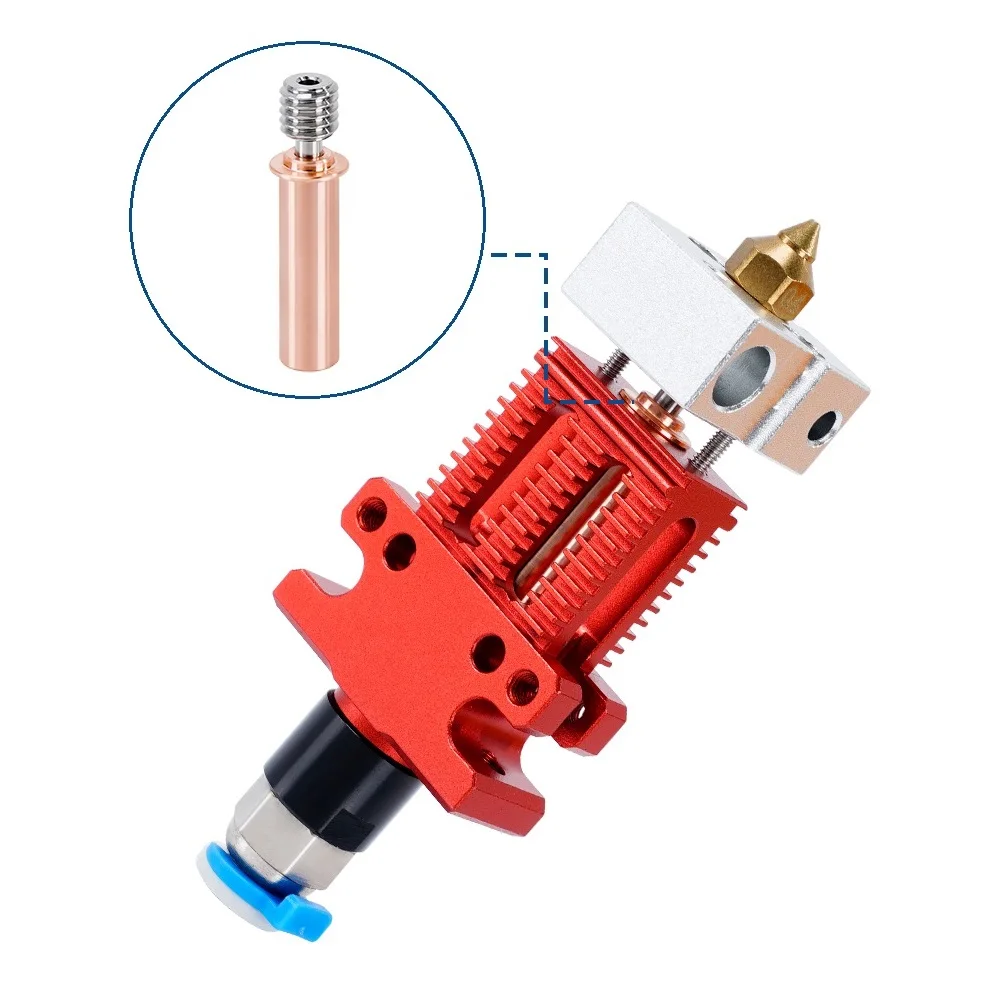 3d stepper motor MEGA CR-6 SE Hotend Kit Metal Extrusion Extruder 3D Printing Parts Titanium alloy Bimetal heatbreak for Creality CR-5 PRO CR6 head printer brother