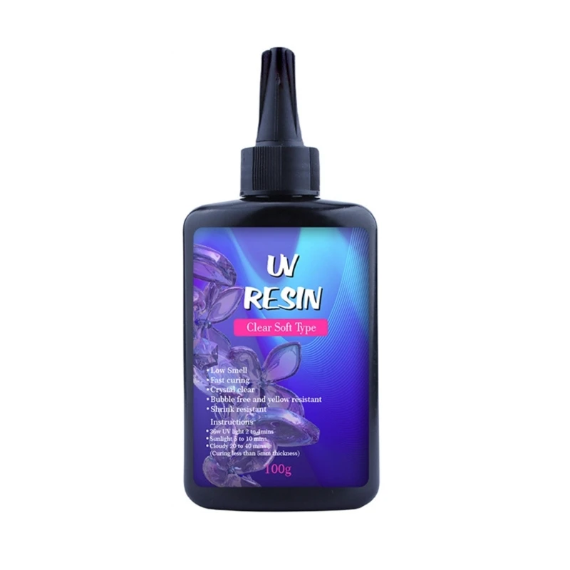 

Прозрачные полимерные УФ-клеи Профессиональный УФ-клей для изготовления сережек и подвесок 37JB