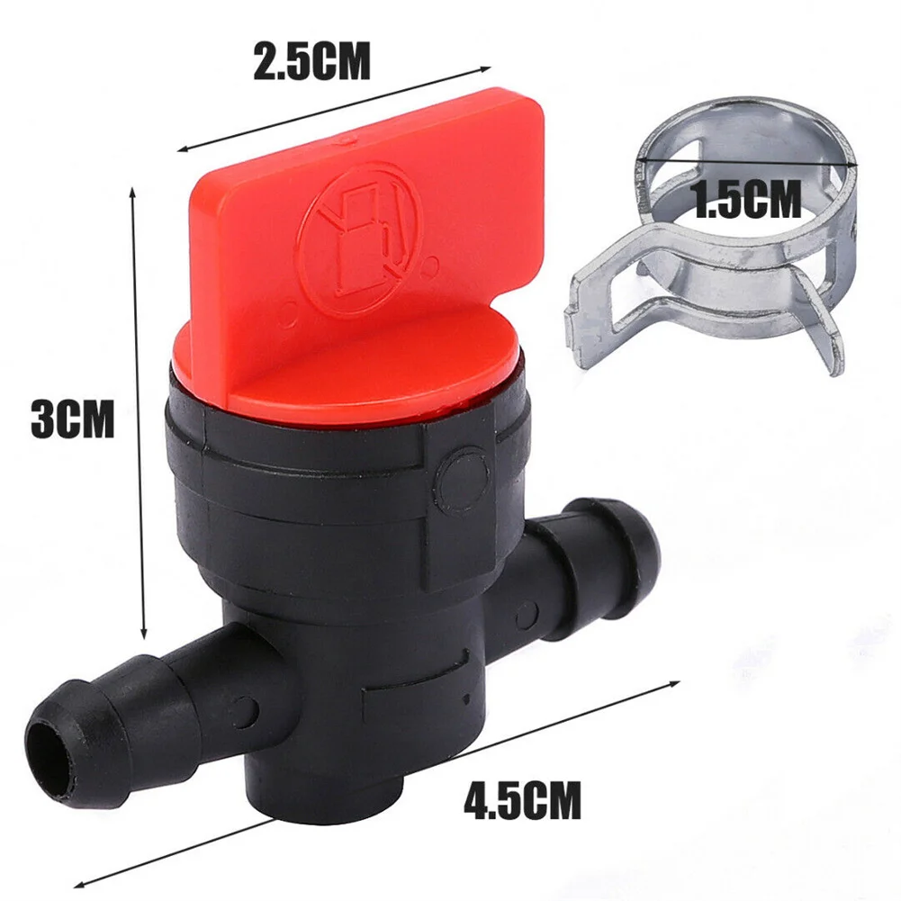 

1/4\\\" Flue Shut-off/ Cut-off Valve Straight Fuel Inline Outdoor Small Engine Valve Easy To Be Installed Motorcycle Parts