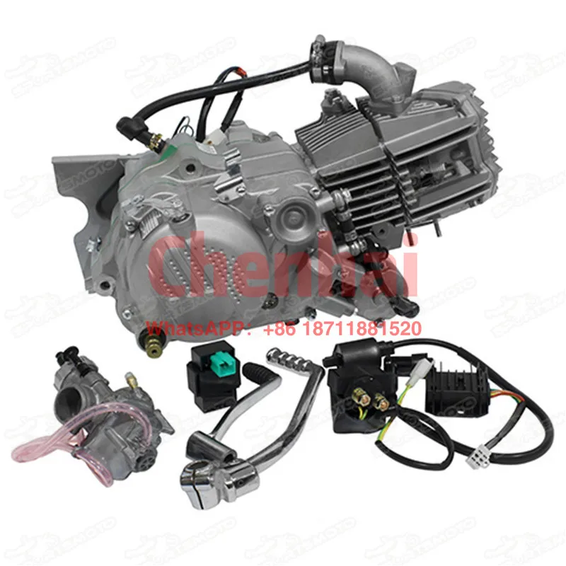 Zongshen ZS 190cc Engine Kit Carburetor CDI Ignition Coil Rectifier Relay ZS190cc ty zongshen w190 190cc 4 stroke electric kick star engine with carburetor oil pipe oil cooling accessories spare partscustom