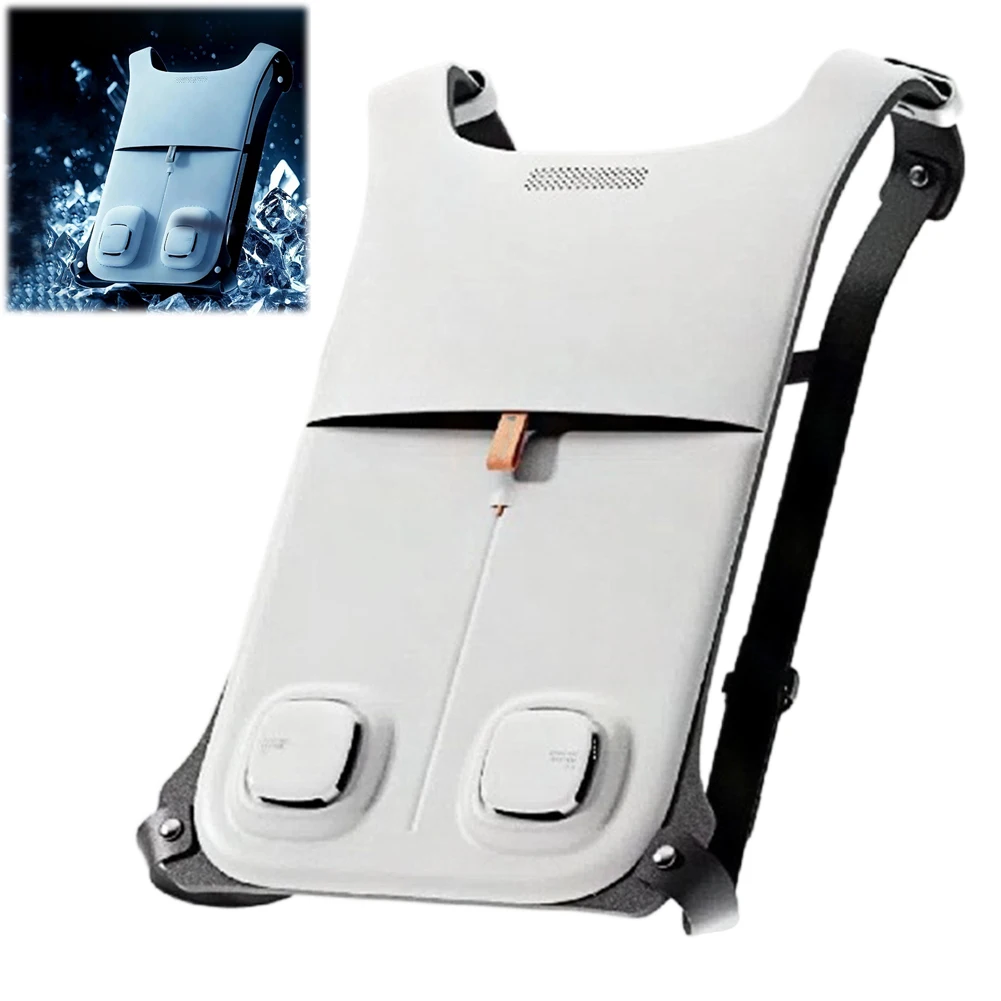 Semiconductor Refrigeration Cooling Air Conditioner Clothing Semiconductor Instant Cooling Vest Summer Cool Work Clothes 2025New