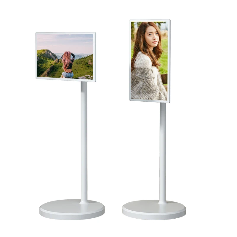 스마트 TV Stanbyme 21.5 인치 터치 스크린 휴대용 TV, 안드로이드 정전식 LCD 모니터, 블루투스 원격 옵션, 공장 가격
