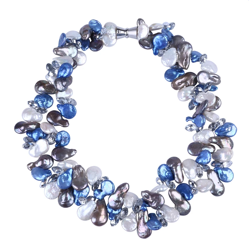 

Real Freshwater Pearl Choker Necklace
