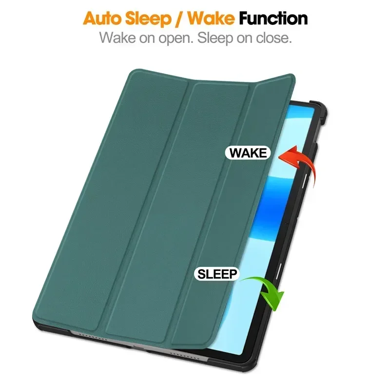 Enhanced Magnetic Tri-Folding Stand Smart Shell for Huawei MatePad 11.5 Tablet