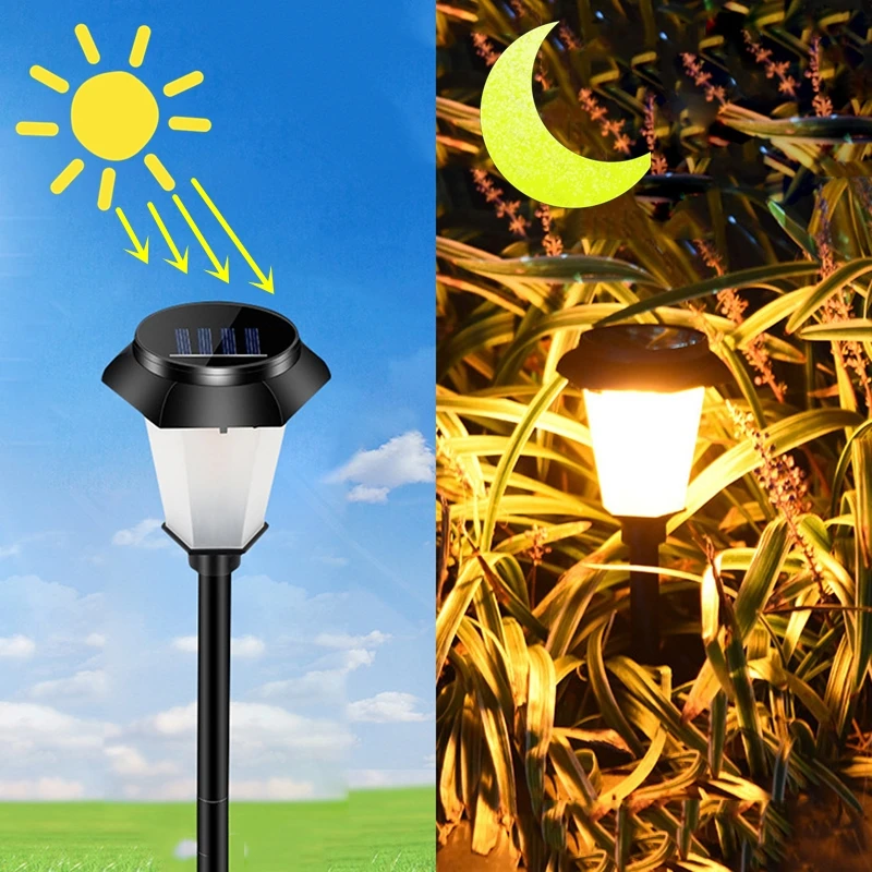 

LED Solar Lamp Outdoor Waterproof Garden Decoration Lights Flame Torch Buried Lights Landscape solar garden light