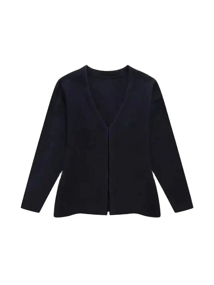 SENEE（セニー）の「front hook v neck cardigan（フロント