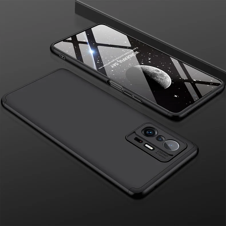 Shockproof Armor Plastic Case For Xiaomi Mi 11T Pro Full Protection 3 in 1 Hard