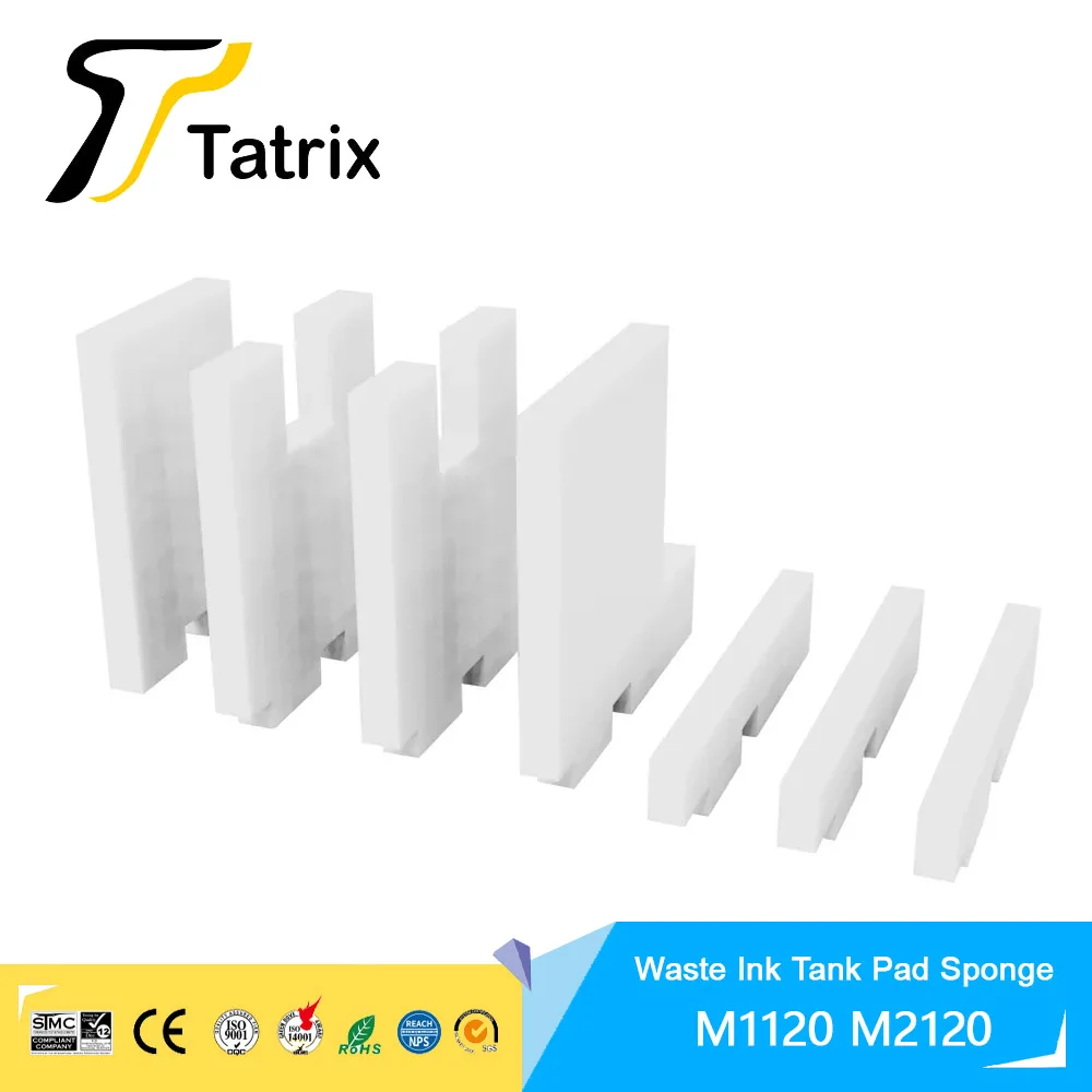 

Tatrix Compatible M1120 M2120 Waste Ink Tank Pad Sponge for Epson M1100/M1108/M1120/M1128/M1129/M2120/M2128/M2129 Printer