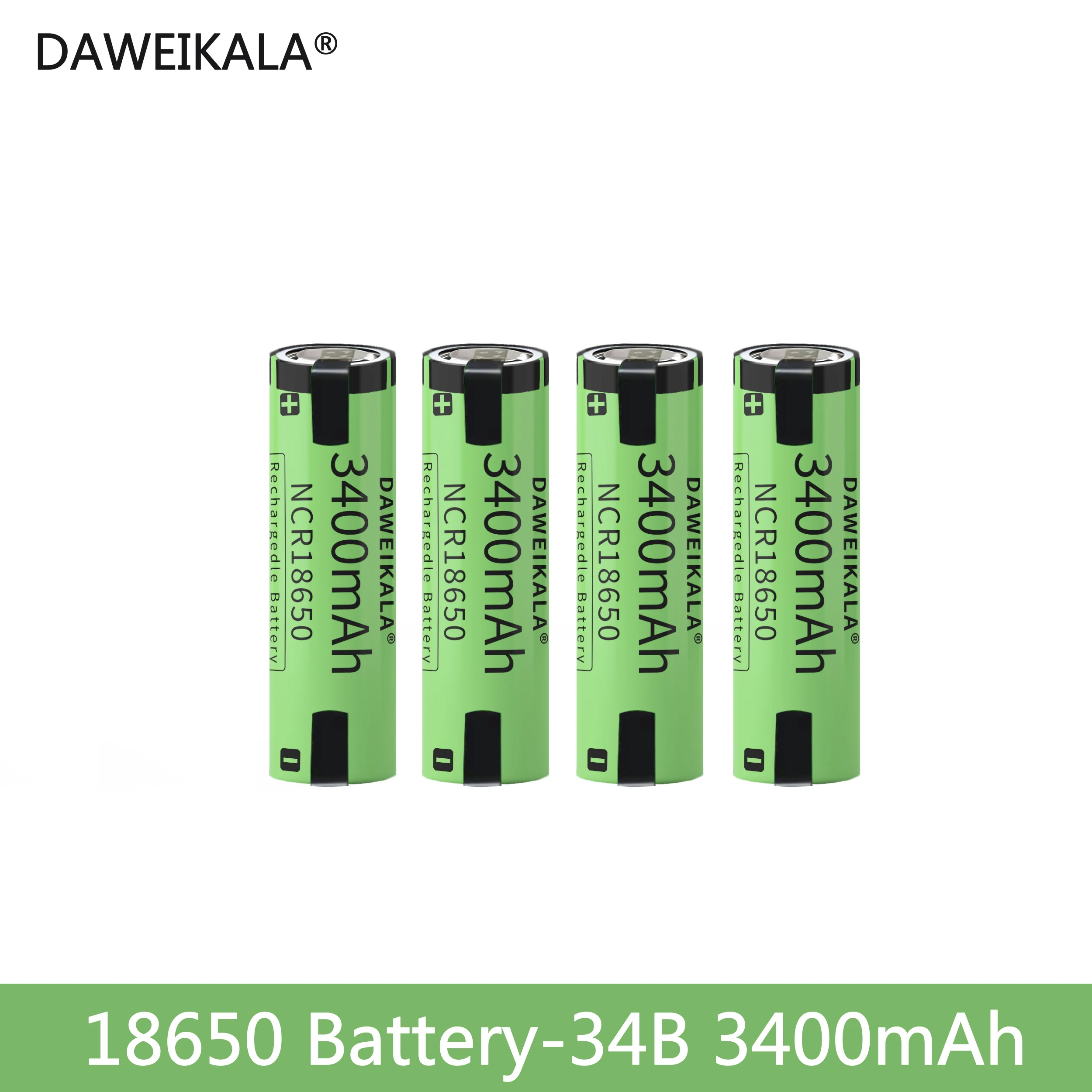 100% Оригинальный 18650B 3400 мАч аккумулятор 3,7 В литий-ионный аккумулятор 3,7 В 18650 батарея 3400 мАч + DIY Nicke + freies versшифен (art.: 3920c2a0cd9fd) - 3920c2a0cd9fd