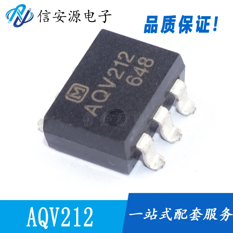 

10 шт. 100% оригинальный новый AQV212 SOP-6 твердотельный реле Оптрон