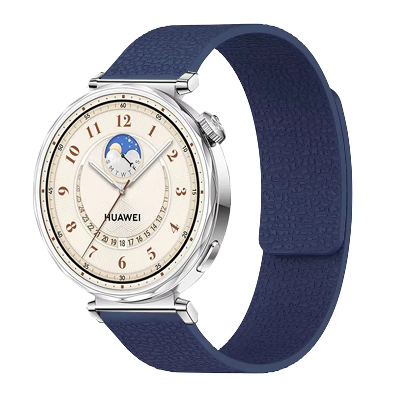 18mm Magnetic Silicone Leisure Watch Strap - Universal Band